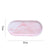 Gold Plating Ceramic Marble Storage Tray Black White Europe Food Fruit Breakfast Oval Plate Jewelry Tray Dessert Dish Decoration