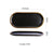 Gold Plating Ceramic Marble Storage Tray Black White Europe Food Fruit Breakfast Oval Plate Jewelry Tray Dessert Dish Decoration