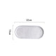 Gold Plating Ceramic Marble Storage Tray Black White Europe Food Fruit Breakfast Oval Plate Jewelry Tray Dessert Dish Decoration
