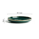 Green Ceramic Porcelain Dinnerware Set