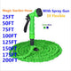 HOT SALE Expandable Magic Flexible Garden Hose To Watering With Spray Gun Garden Car Water Pipe Hoses Watering 25-200FT
