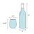 Happy New Year! 15 oz. Stemless Wine GlassHappy New Year! 15 oz. Stemless Wine Glass