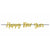 Happy New Year Glitter Ribbon Paper BannerHappy New Year Glitter Ribbon Paper Banner