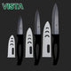 High Quality Ceramic Knife cooking set 3" 4" 5" inch Black Blade Green Handle Paring Fruit Cooking Kitchen Knives