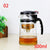High quality  Heat Resistant Glass Teapot Chinese kung fu Tea Set Puer Kettle Coffee Glass Maker Convenient Office Tea Pot