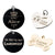 Hipidog Free Engraving Dog Tags Pet Collar Accessories Decoration Pet ID Collars Stainless Steel Dog Cat Tag Customized Tag