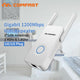 Home Wifi Repeater AC 1200 Wireless Wi-fi Range Extender Amplifier 5Ghz 802.11 b/g/n/ac Wifi Booster Antenna AC Wi fi Router