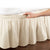 Hotel Bed Skirt White Wrap Around Elastic Bed Shirts Without Bed Surface Twin /Full/ Queen/ King Size 38cm Height Home Decor New