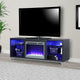 Ilyse TV Stand for TVs up to 70" with Fireplace