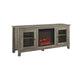 Inglenook TV Stand for TVs up to 60" with Fireplace Included