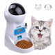 Iseebiz 3L Automatic Pet Feeder With Voice Record Pets food Bowl For Medium Small Dog Cat LCD Screen Dispensers 4 times One Day