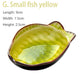 Japanese tableware ceramic sauce dish creative leaf kitchen seasoning small dish mini ice crack glaze snack plates