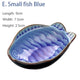 Japanese tableware ceramic sauce dish creative leaf kitchen seasoning small dish mini ice crack glaze snack plates