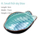 Japanese tableware ceramic sauce dish creative leaf kitchen seasoning small dish mini ice crack glaze snack plates