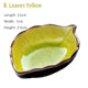 Japanese tableware ceramic sauce dish creative leaf kitchen seasoning small dish mini ice crack glaze snack plates