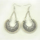 LOVBEAFAS Fashion Boho Drop Earrings For Women Jewelry Vintage Silver Long Earrings Bohemian Rope Wrap Earrings bijoux