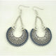 LOVBEAFAS Fashion Boho Drop Earrings For Women Jewelry Vintage Silver Long Earrings Bohemian Rope Wrap Earrings bijoux