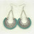 LOVBEAFAS Fashion Boho Drop Earrings For Women Jewelry Vintage Silver Long Earrings Bohemian Rope Wrap Earrings bijoux