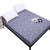 Leaves Printing Fitted Sheet Brushed Bedding Sheet With Elastic Band Mattress Cover Protector Bed Linens Home Textile 1 PC