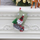 Linen Christmas Stockings Santa Claus Snowman Sock Candy Bag Gift Holders Christmas Tree Ornament Christmas Decoration For Home