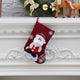 Linen Christmas Stockings Santa Claus Snowman Sock Candy Bag Gift Holders Christmas Tree Ornament Christmas Decoration For Home