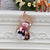 Linen Christmas Stockings Santa Claus Snowman Sock Candy Bag Gift Holders Christmas Tree Ornament Christmas Decoration For Home