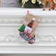 Linen Christmas Stockings Santa Claus Snowman Sock Candy Bag Gift Holders Christmas Tree Ornament Christmas Decoration For Home