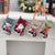 Linen Christmas Stockings Santa Claus Snowman Sock Candy Bag Gift Holders Christmas Tree Ornament Christmas Decoration For Home