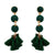 Long Tassel Earrings Red Oorbellen Dangling Earrings For Women Hanging Party Wedding Bridal Pom Pom Earring Accessories