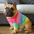 Rainbow Sweater for Dogs, French Bulldogs Winter Clothes Dog Clothes