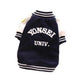 Korea Uni Dog Sweater, Yonsei Uni Dog Vest, French Bulldog Vest, English Bulldog Vest, Dog Clothes