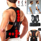 Male Female Adjustable Magnetic Posture Corrector Corset Back Brace Back Belt Lumbar Support Straight Corrector S-XXL TK-ing