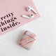 Marble Earphone Case For Airpods 2 Case Luxury Hard Headphone Case For Earpods Cover Accessories for Apple Air pods Charging Box