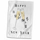 Melfa Happy New Year Champagne Hand TowelMelfa Happy New Year Champagne Hand Towel