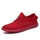 Men Casual Shoes Light Weight Breathable Sneakers Men Solid Gray Walking Shoes Air mesh Adult Male Shoes