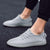 Men Casual Shoes Light Weight Breathable Sneakers Men Solid Gray Walking Shoes Air mesh Adult Male Shoes