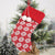 Merry Christmas Stockings Gift Bag Knitted Wool Socks Christmas Tree Ornaments Xmas Candy Apple Large Bags New Year Gift