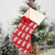 Merry Christmas Stockings Gift Bag Knitted Wool Socks Christmas Tree Ornaments Xmas Candy Apple Large Bags New Year Gift