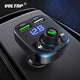Mini Dual USB MP3 Player Car Accessories Decoration Bluetooth Hands-free Phone Car Cigarette Lighter for 12V-24V 3.1A