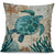 Miracille Sea Turtle Printed Cotton Linen Cushion Cover Marine Ocean Sea Horse Home Decor Pillowcase Octopus Sofa Cushion Case