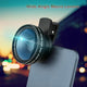 Mobile Phone Wide Angle Macro Lenses Universal Clip Professional 37MM 0.45X 49UV Super Wide Angle + Macro 2- in-1 Phone Lenses