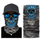 Motorcycle Bike Face Mask Skull Head Scarf Neck Warmer Face Shield Ski Balaclava Headband Windproof halloween Man Outdoor Mask