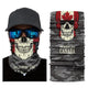 Motorcycle Bike Face Mask Skull Head Scarf Neck Warmer Face Shield Ski Balaclava Headband Windproof halloween Man Outdoor Mask