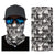 Motorcycle Cycling Head Scarf Neck Warmer Half Face Mask Motorcycle Skull Ski Balaclava Headband Face shield Man Woman Windproof