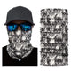 Motorcycle Cycling Head Scarf Neck Warmer Half Face Mask Motorcycle Skull Ski Balaclava Headband Face shield Man Woman Windproof