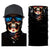 Motorcycle Face Mask Balaclava Skull Half Mask Motor Bike Headwear Neck Warmers Headband Face Shield Mask Ski Face Mask Bandana