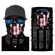 Motorcycle Face Mask Cycling Halloween Head Scarf Neck Warmer Skull Ski Balaclava Headband Scary Face Shield Mask Outdoor 2019