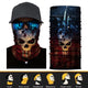 Motorcycle Face Mask Cycling Halloween Head Scarf Neck Warmer Skull Ski Balaclava Headband Scary Face Shield Mask Outdoor 2019