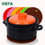 Myvit Durable Silicone Round Non-slip Heat Resistant Mat Coaster Cushion Placemat Pot Holder Colorful mat