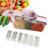 Myvit Mandoline Slicer Vegetable Cutter with Stainless Steel Blade Manual Potato Peeler Carrot Cheese Grater Dicer Kitchen Tool